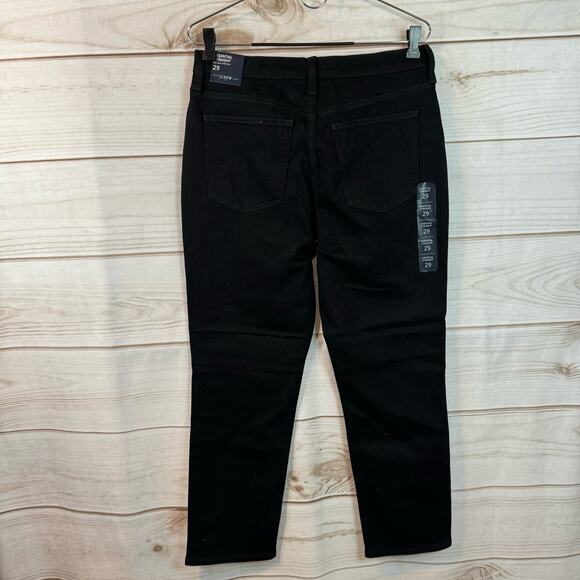 J. Crew Black Essential Straight Jean in All-Day Stretch Size 29 - Picture 9 of 10